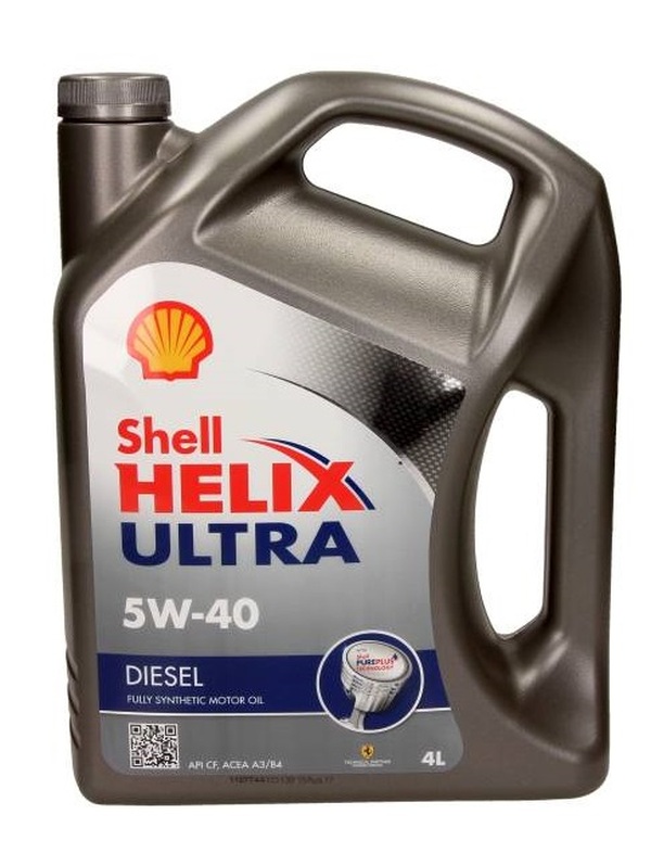 Ilustracja 5W40 D 4 SHE SHELL OLEJ 5W40 HELIX ULTRA DIESEL 4L